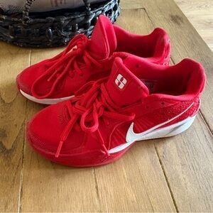 Nike Kids Shoes in Red and White